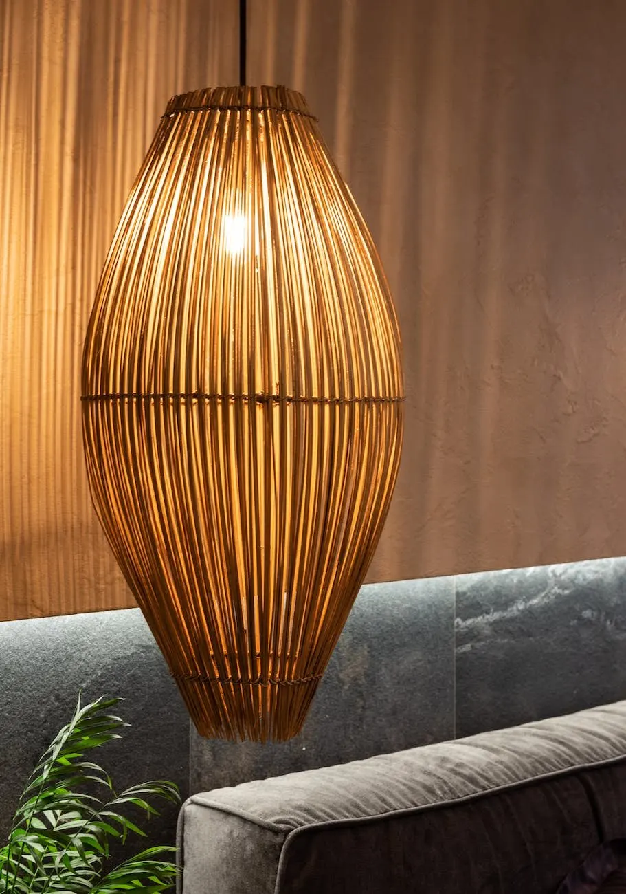 Suspension en bambou